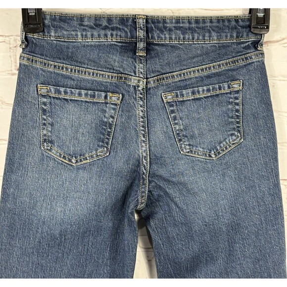 Cat & Jack Girls Stretch Ankle Straight High Rise Adjustable Waist Jeans Size 12 - Picture 9 of 15